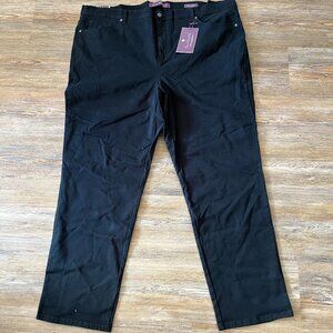 Gloria Vanderbilt Black Jeans - Women's Size 22W Average - Amanda